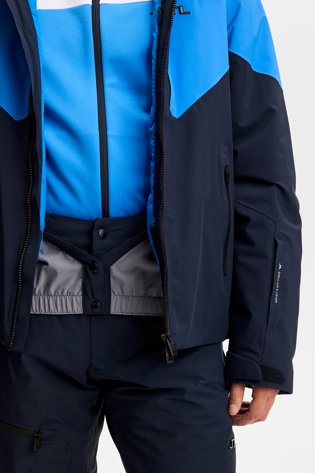 Caldwell Jacket  in Sonic Blue by J.Lindeberg
