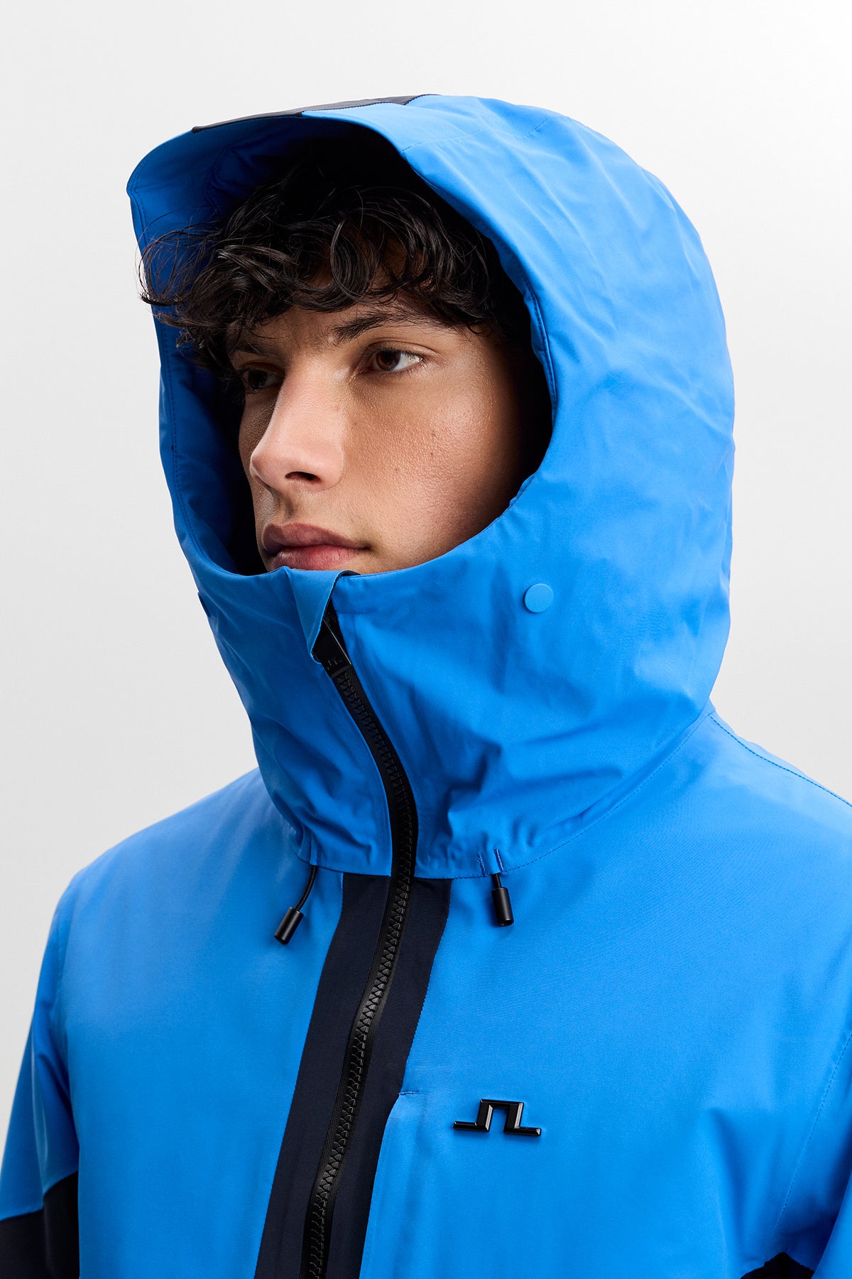 Caldwell Jacket  in Sonic Blue by J.Lindeberg