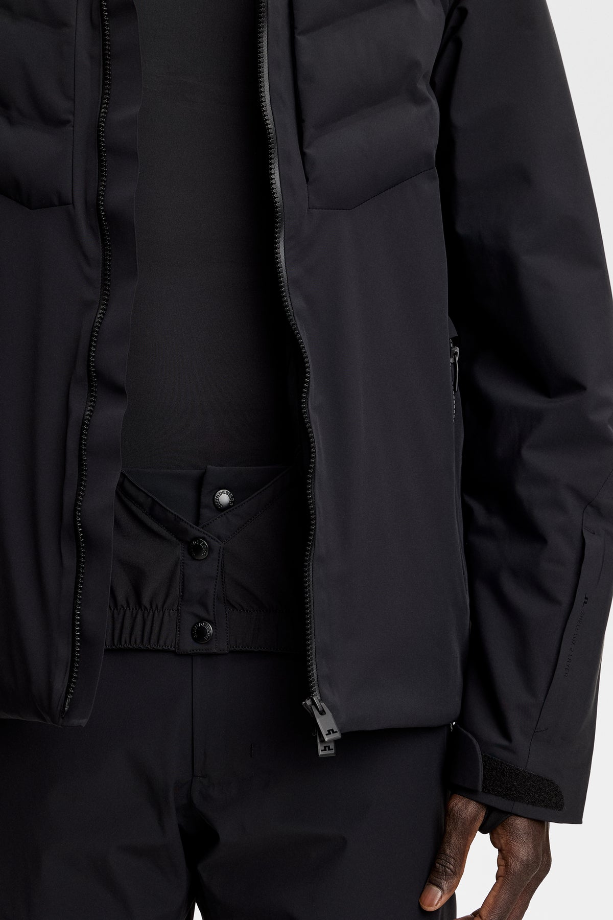 Blackwell Jacket  in Black by J.Lindeberg
