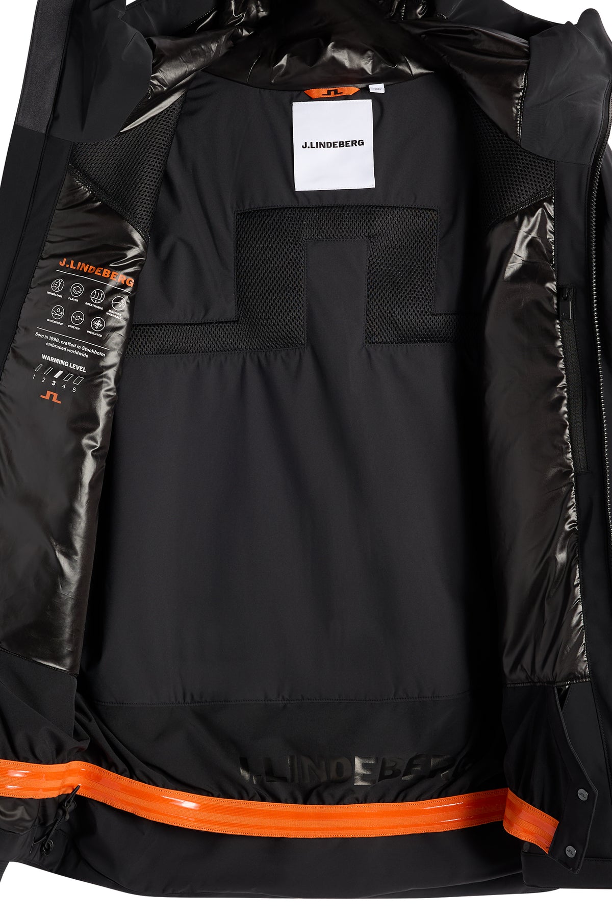 Langford Jacket  in Black by J.Lindeberg