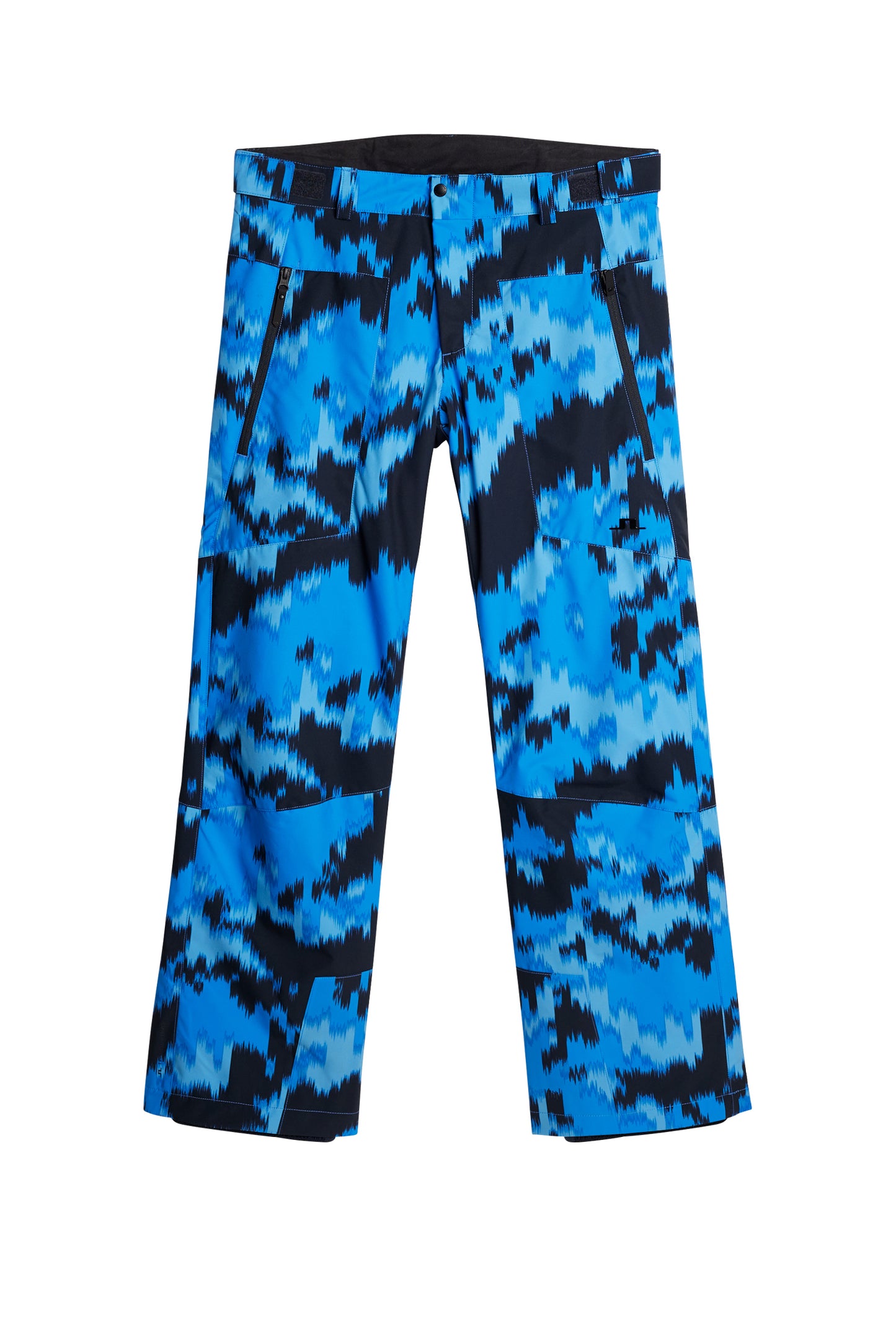 Clarke Pant Printed in Warp Sonic Blue L by J.Lindeberg