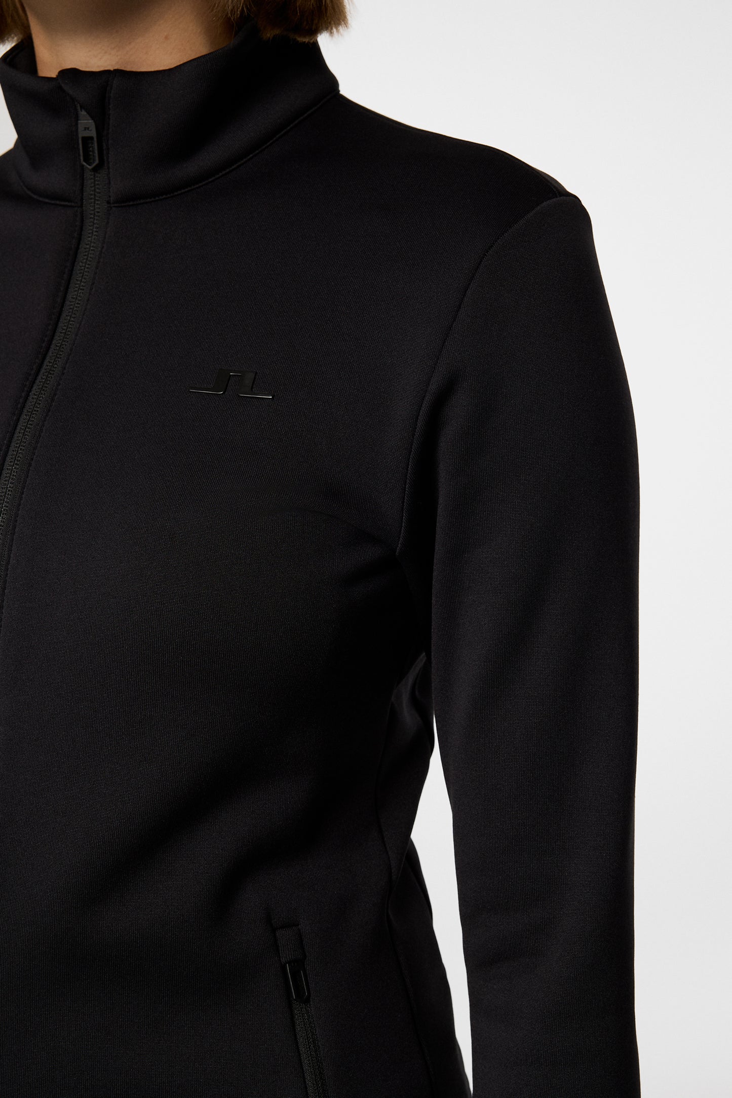 Milly Polartec Mid Layer in Black by J.Lindeberg