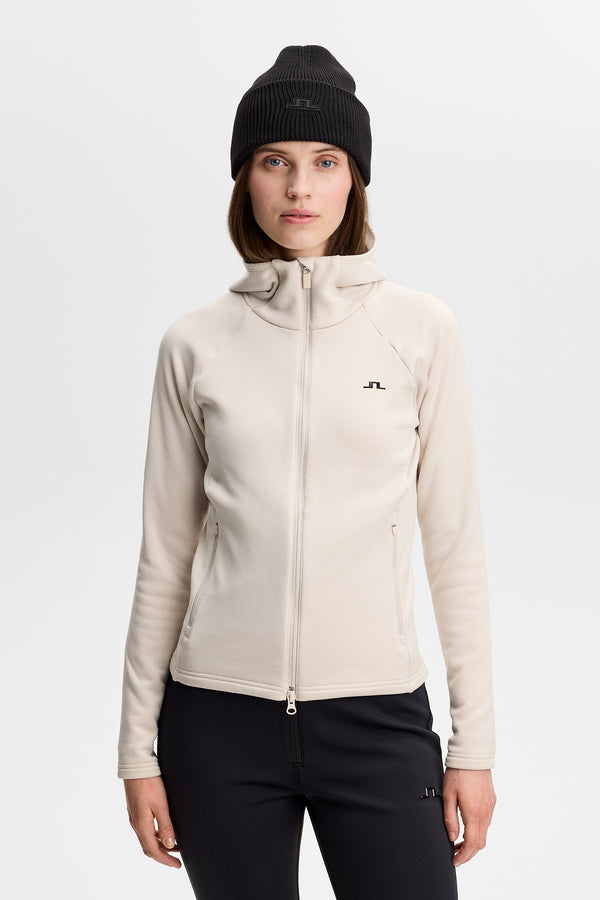 Portia Polartec Hood / Moonbeam
