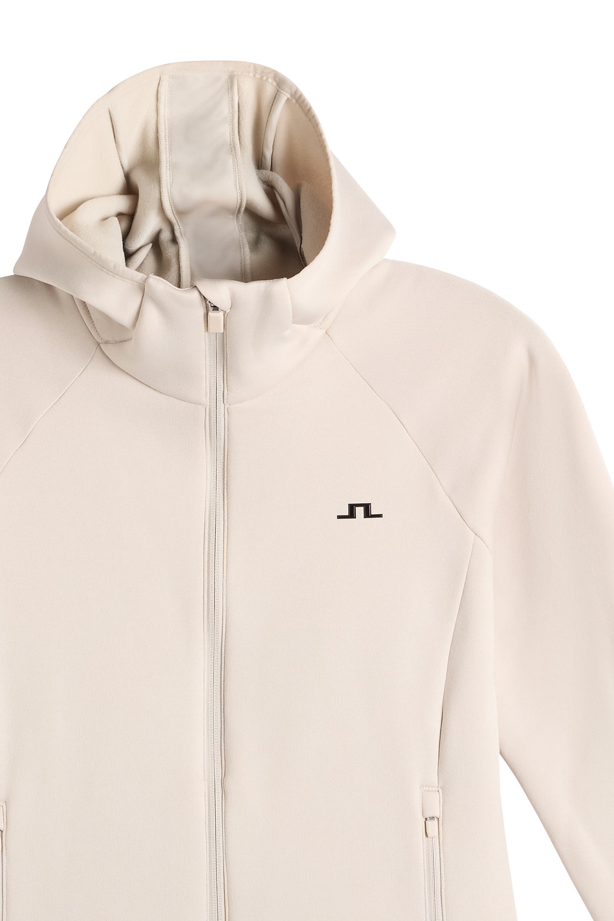 Portia Polartec Hood in Moonbeam by J.Lindeberg