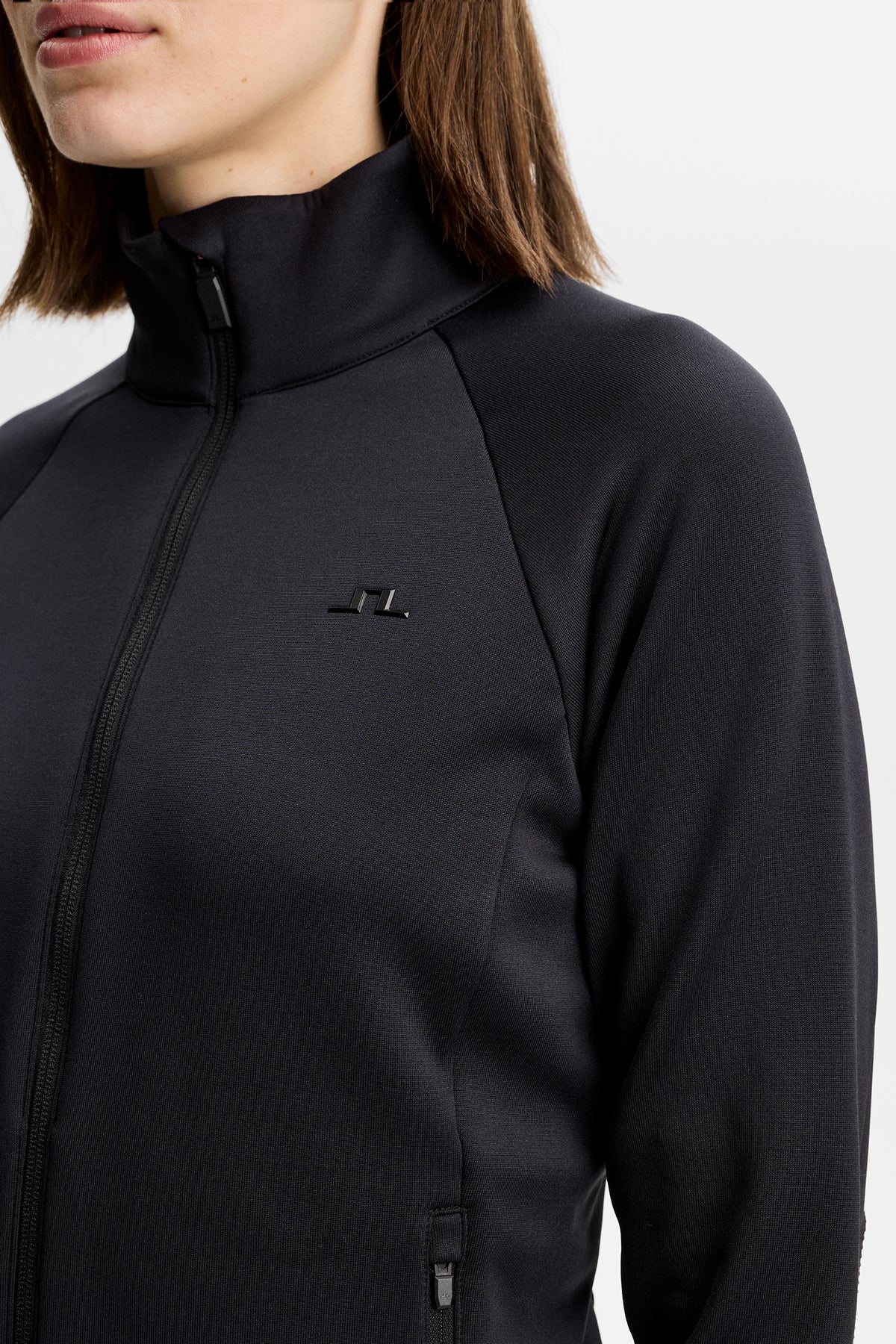 Portia Polartec Mid Layer in Black by J.Lindeberg