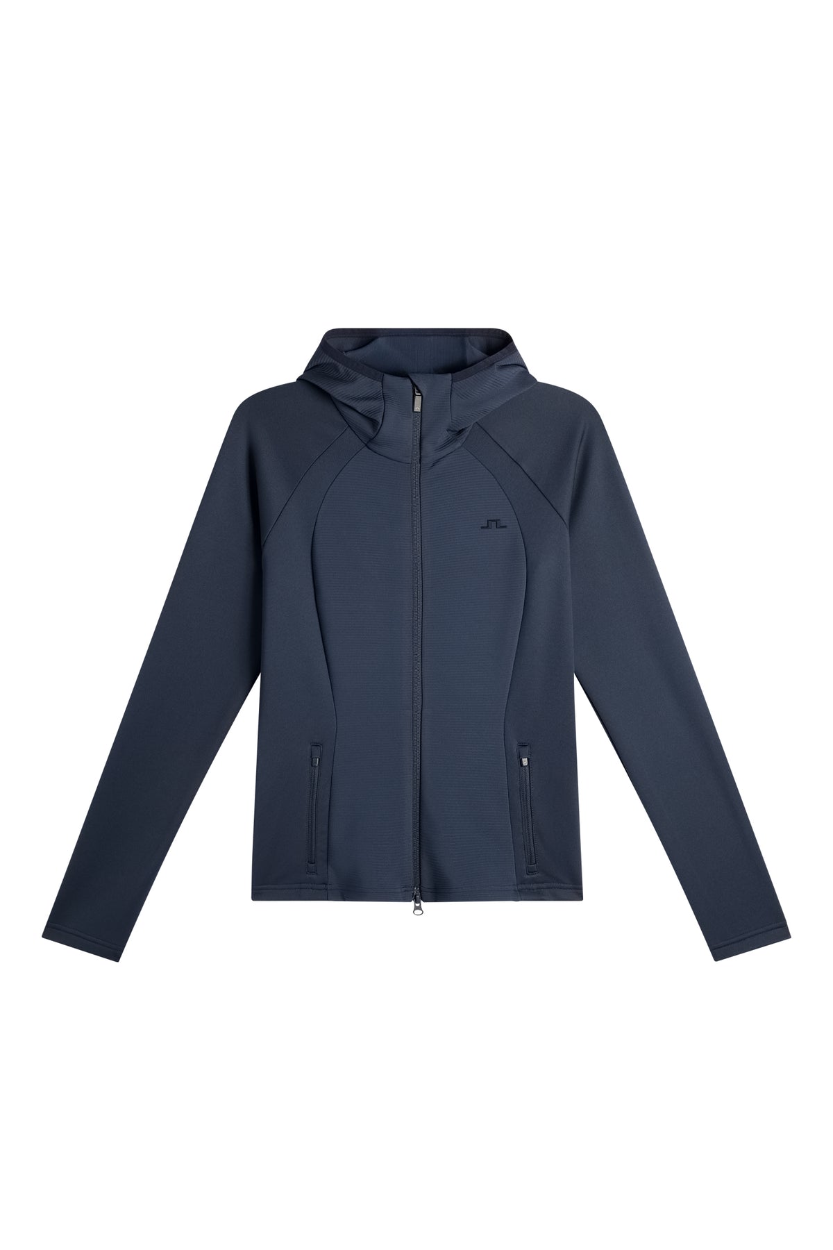 Mireya Full Zip Hood in JL Navy by J.Lindeberg