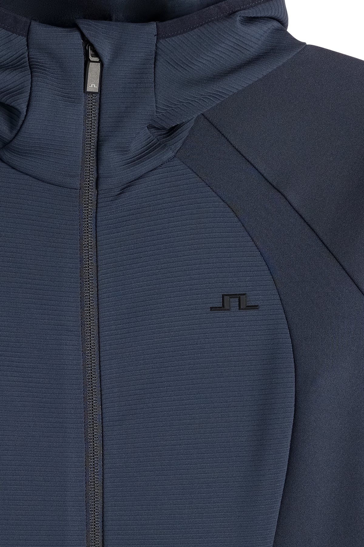 Mireya Full Zip Hood in JL Navy by J.Lindeberg