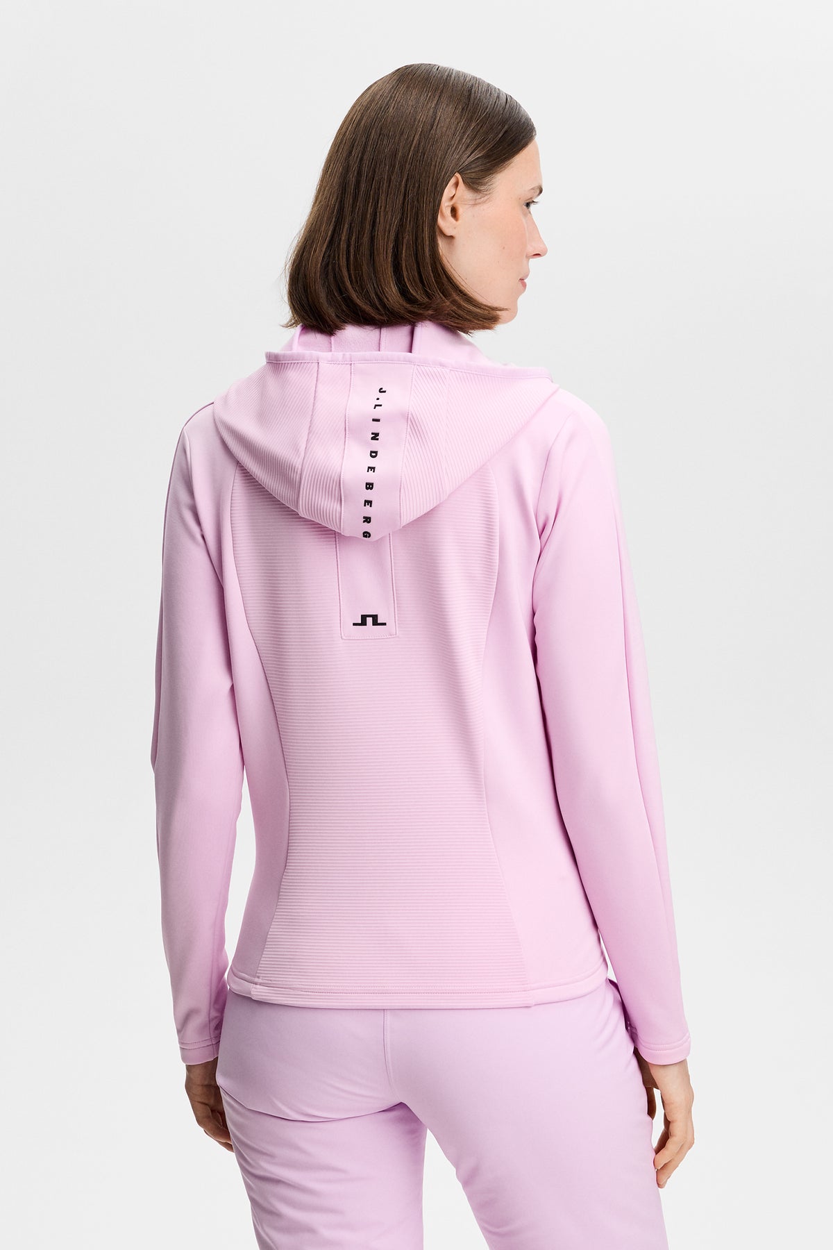 Mireya Full Zip Hood in Orchid Bouquet by J.Lindeberg