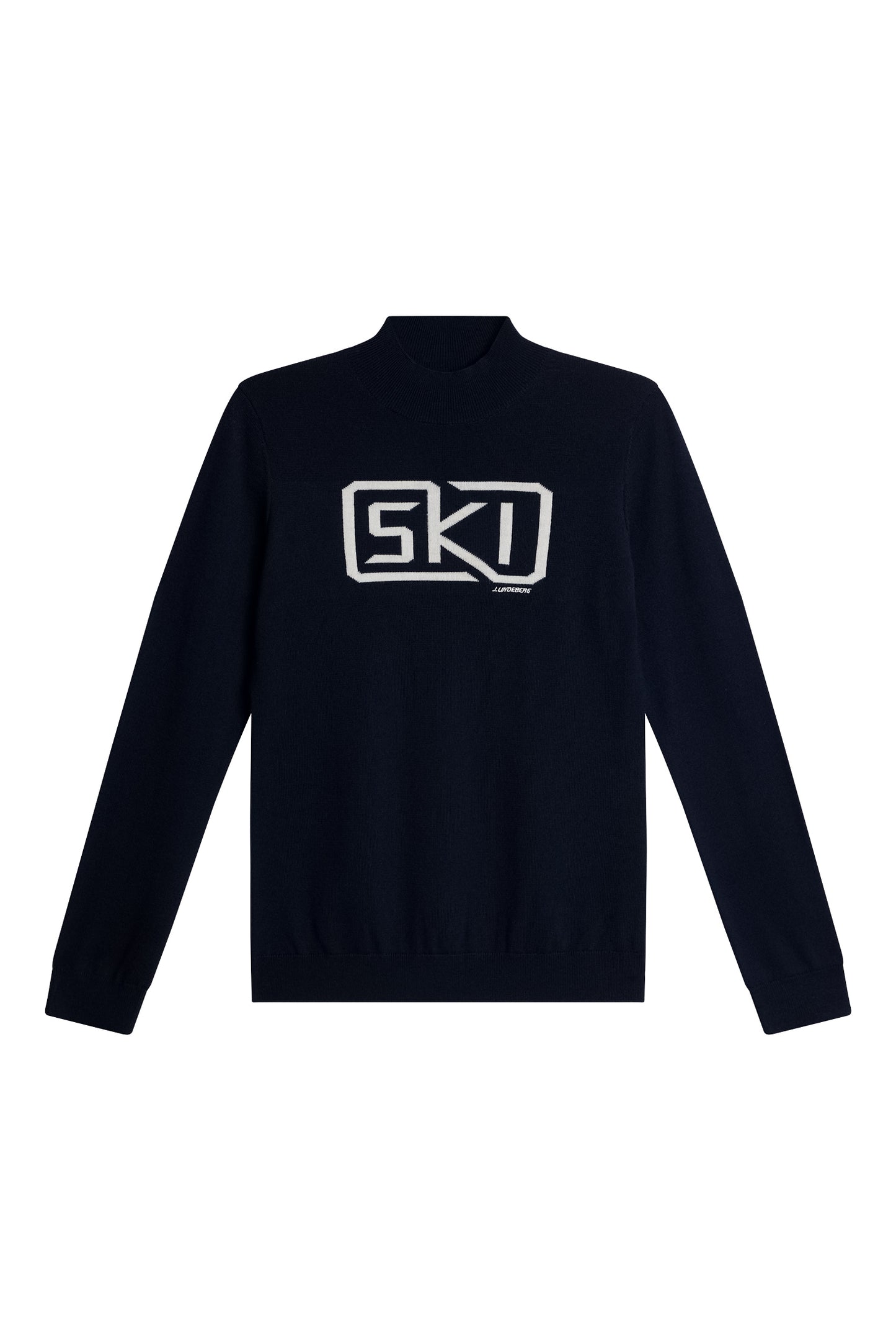 Miracle Knitted Sweater in JL Navy by J.Lindeberg