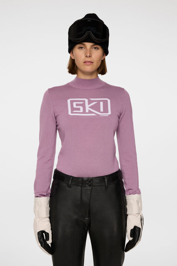 Miracle Knitted Sweater / Very Grape