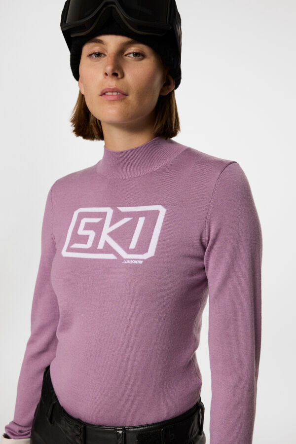 Miracle Knitted Sweater / Very Grape