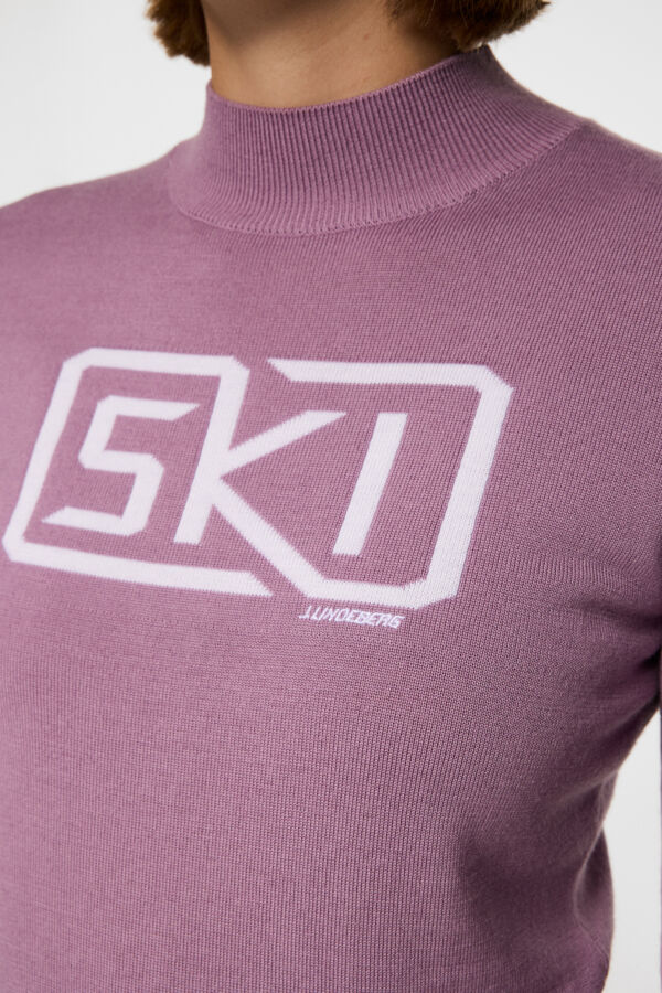 Miracle Knitted Sweater / Very Grape