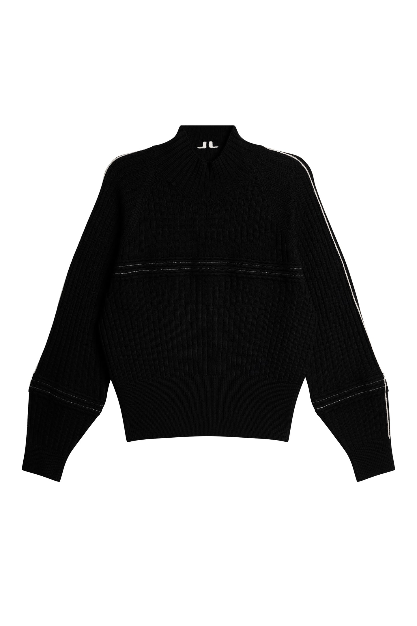 Nora Knitted Sweater in Black by J.Lindeberg