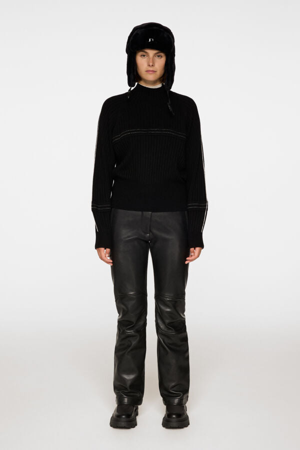 Nora Knitted Sweater / Black