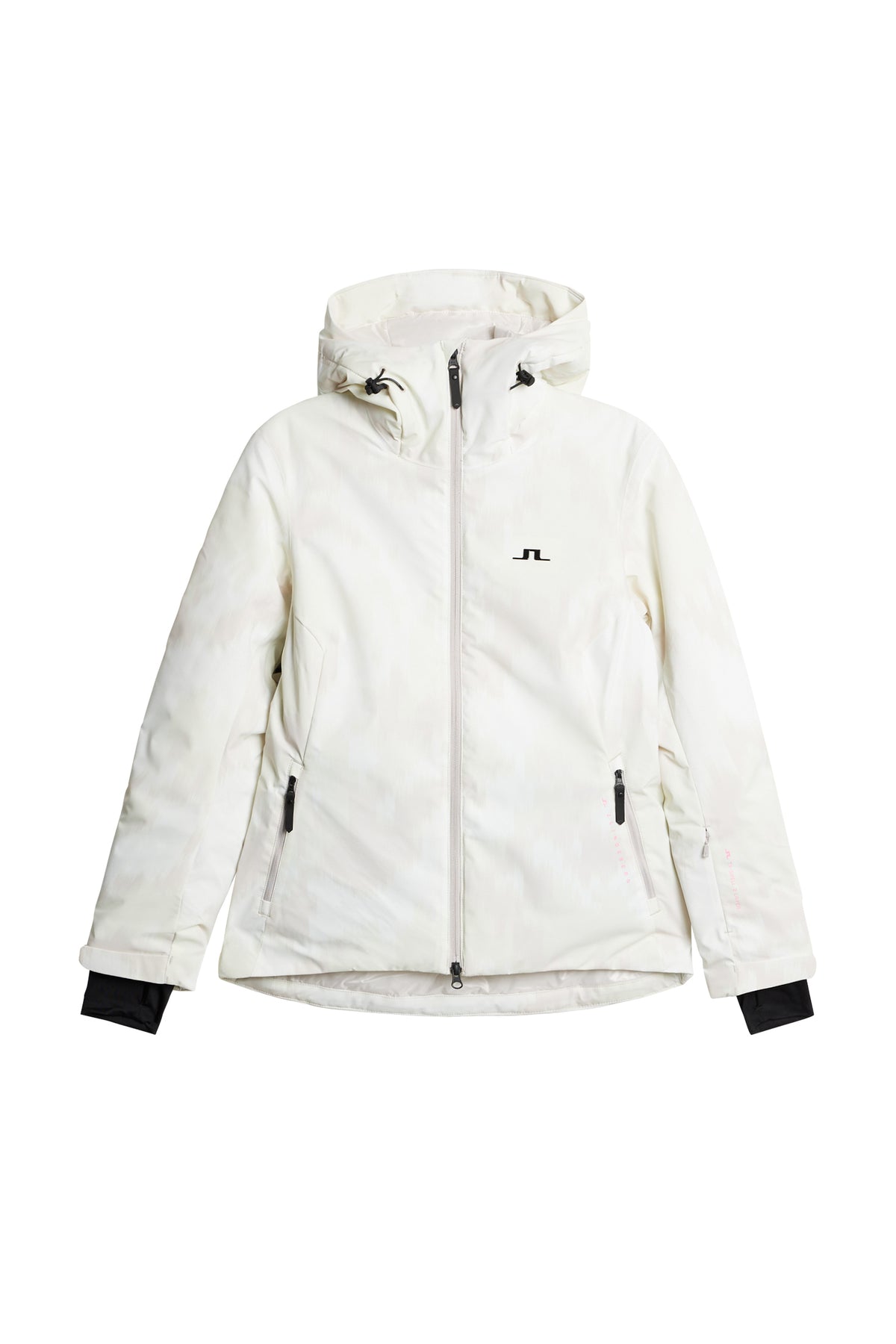 Starling Ski Jacket Printed in Warp Gray Lilac L by J.Lindeberg