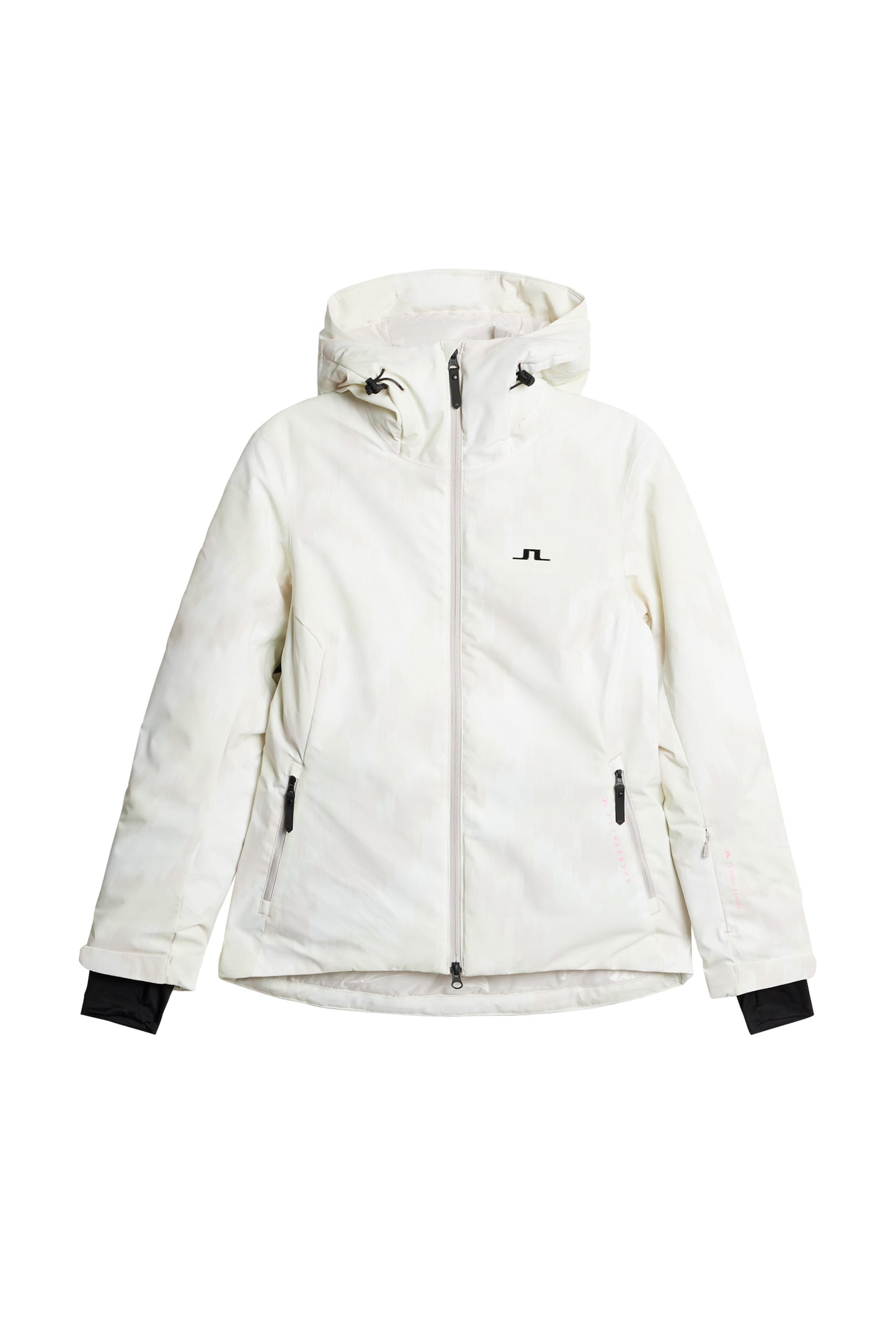 Starling Ski Jacket Printed in Warp Gray Lilac L by J.Lindeberg