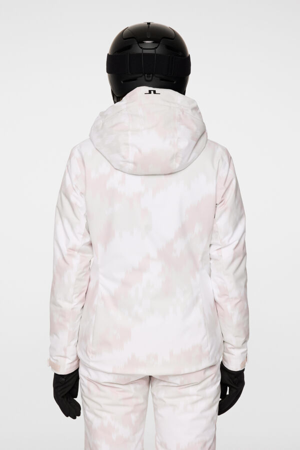 Starling Ski Jacket Printed / Warp Gray Lilac L