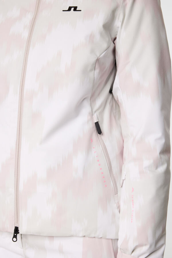 Starling Ski Jacket Printed / Warp Gray Lilac L