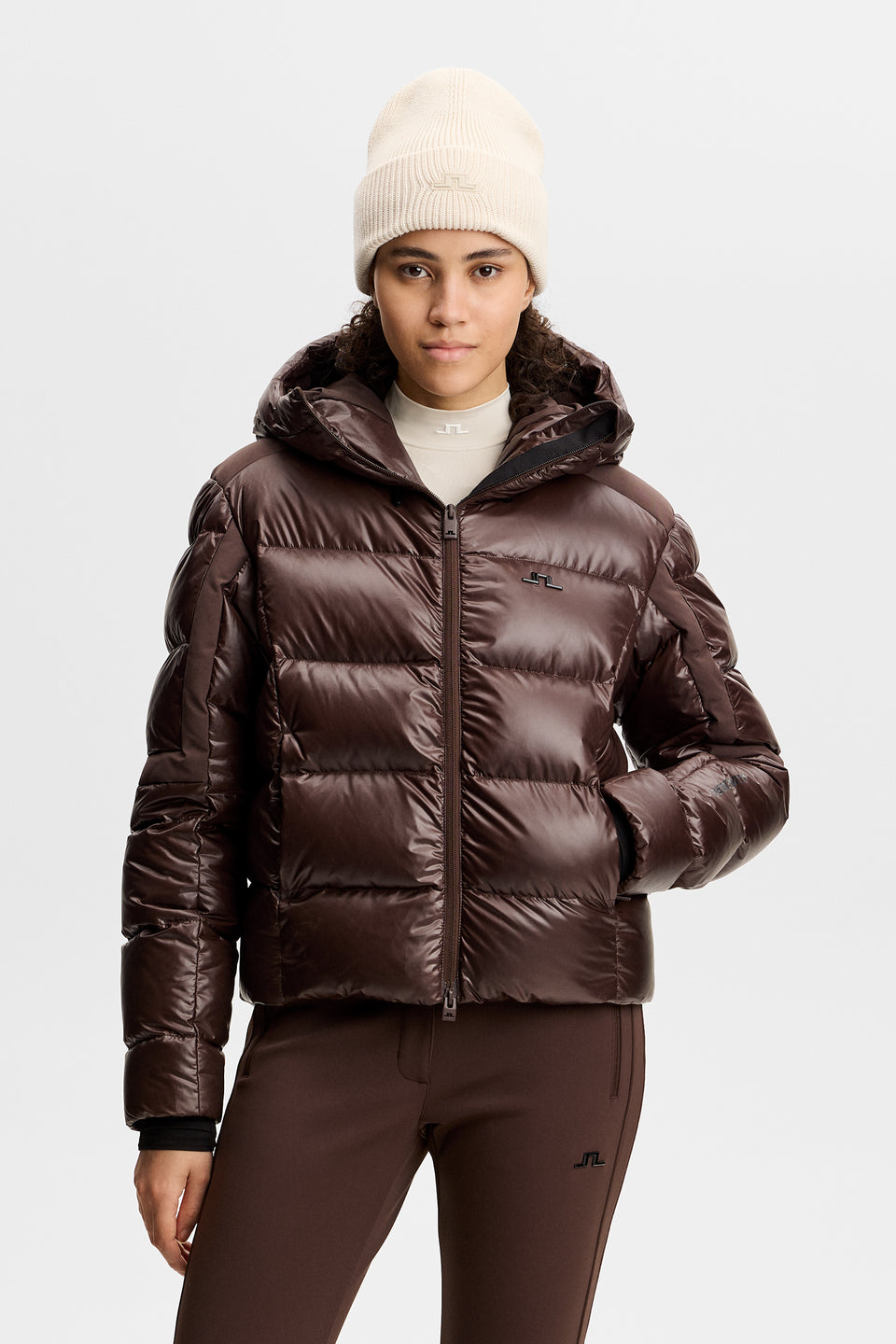 Nerina Down Jacket  / Seal Brown