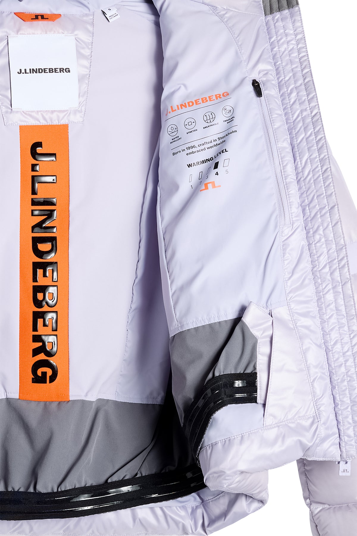 Nerina Down Jacket  in Purple Heather by J.Lindeberg