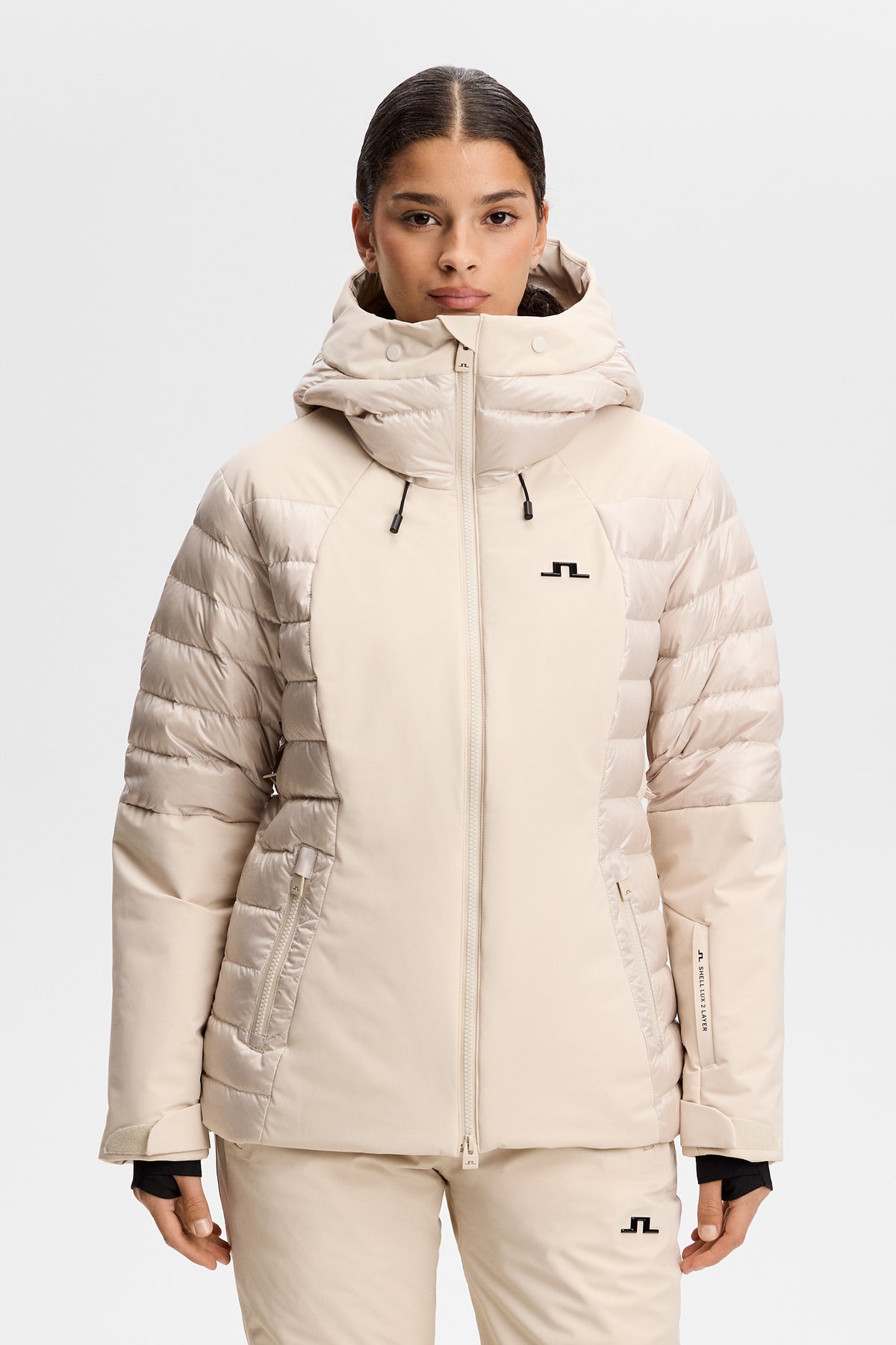 Maelle Down Jacket in Moonbeam by J.Lindeberg