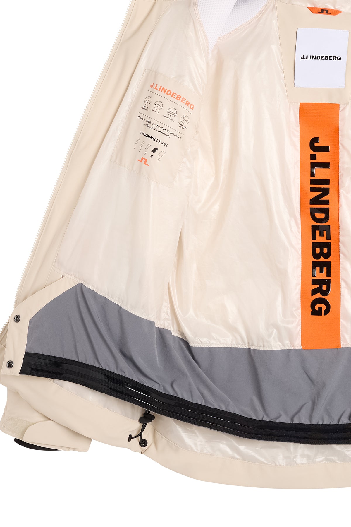 Maelle Down Jacket in Moonbeam by J.Lindeberg