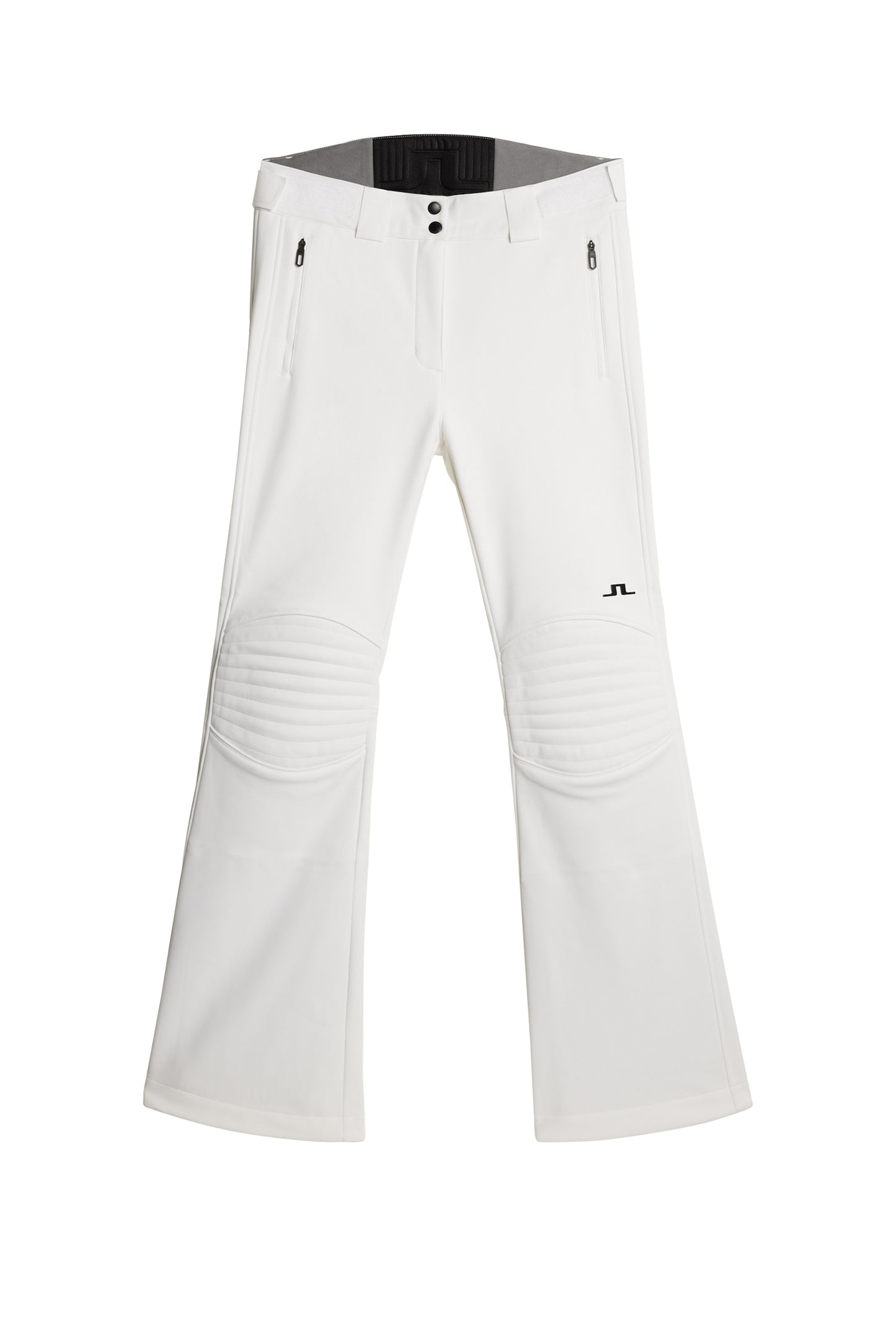 W Stanford Softshell Ski Pant in White by J.Lindeberg