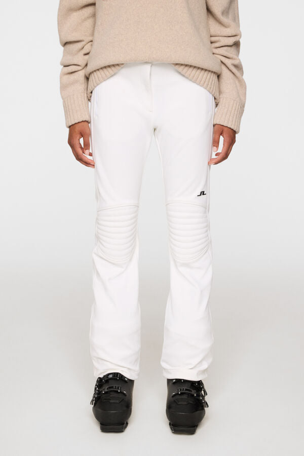 W Stanford Softshell Ski Pant / White