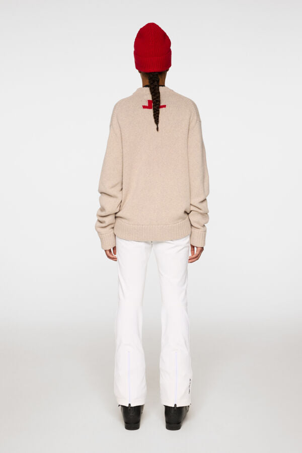 W Stanford Softshell Ski Pant / White