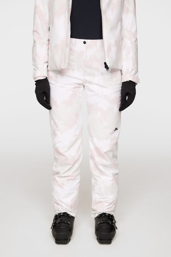 Rosario Pant Printed / Warp Gray Lilac L