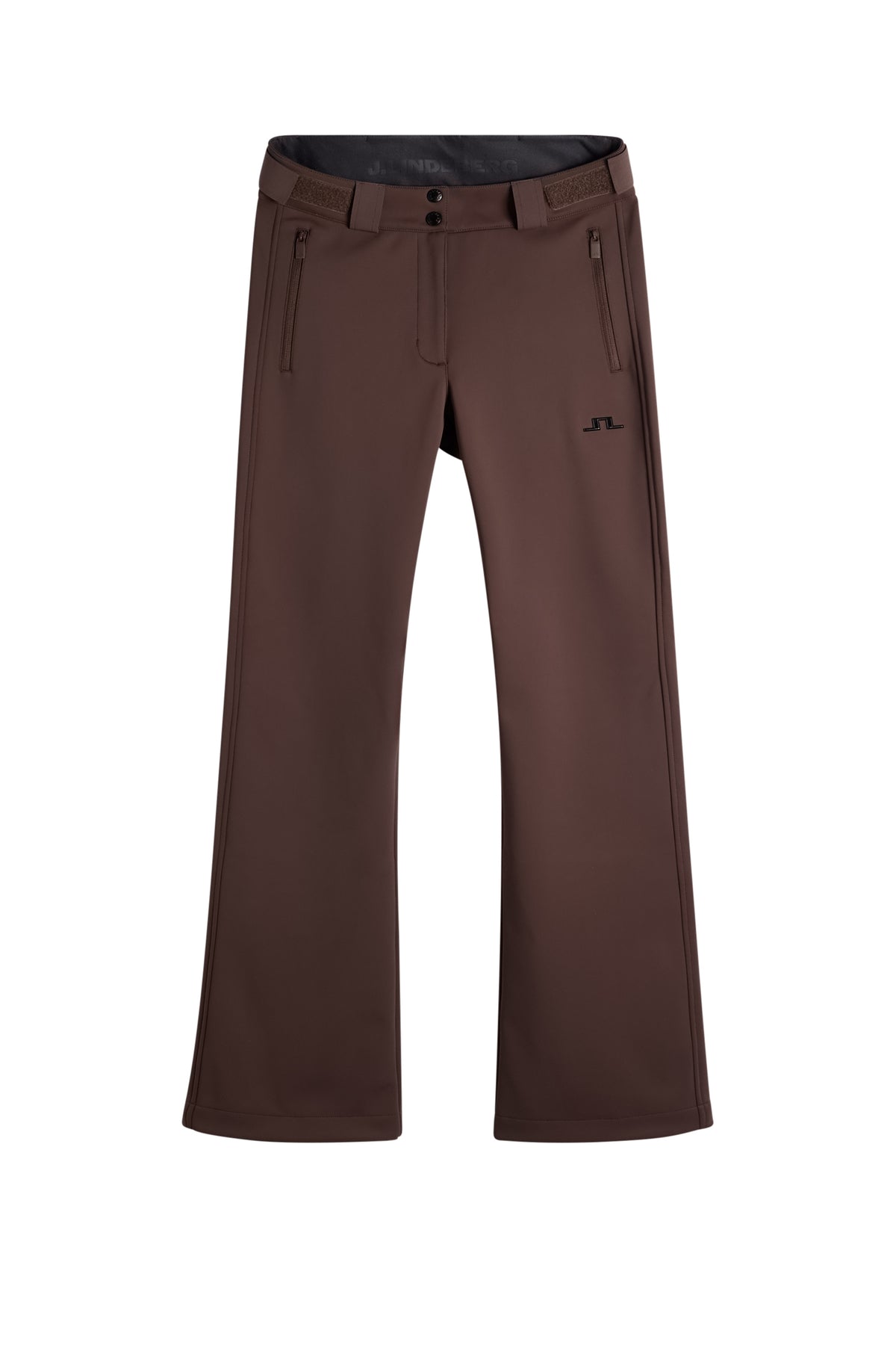 Stanford Softshell Ski Pant in Seal Brown by J.Lindeberg
