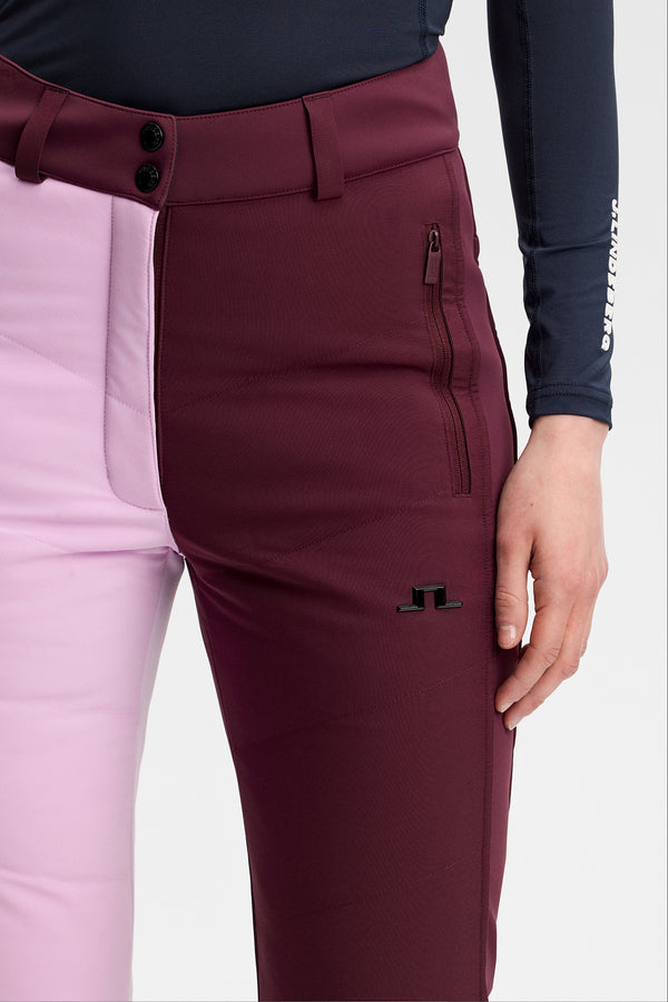 Yara Blocked Down Pant / Winetasting