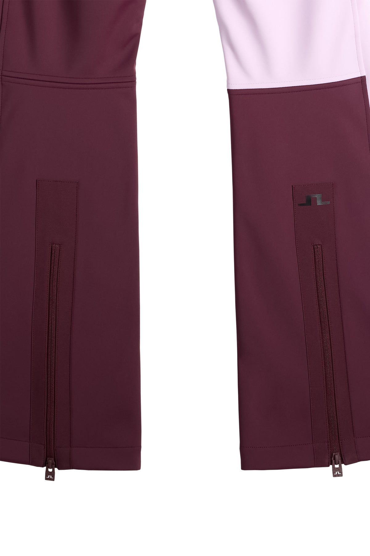 Yara Blocked Down Pant in Winetasting by J.Lindeberg