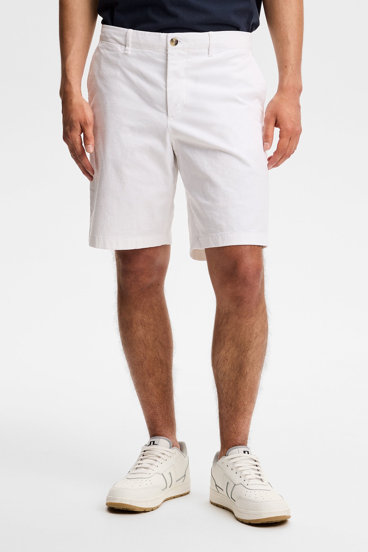 Shane Cotton Stretch Shorts / White