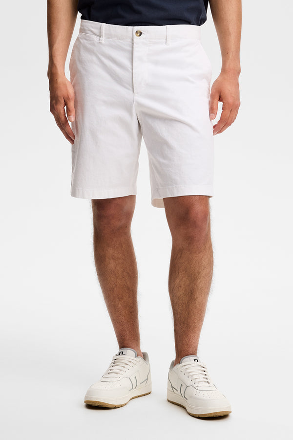 Shane Cotton Stretch Shorts / White