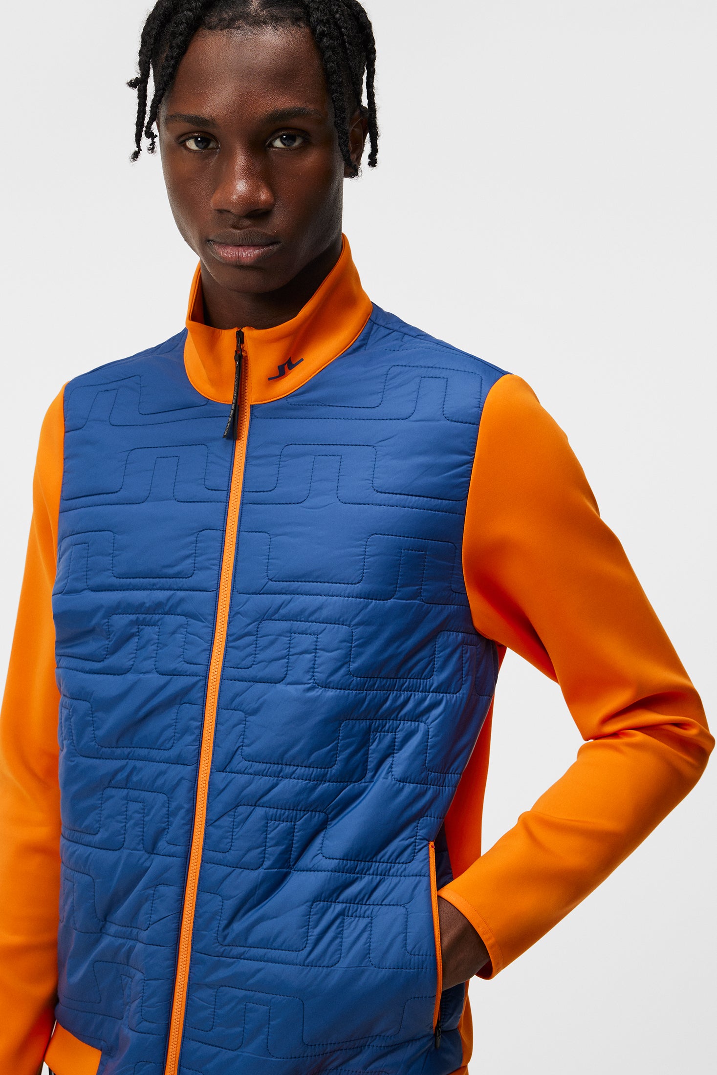 Men's Quilt Hybrid Jacket