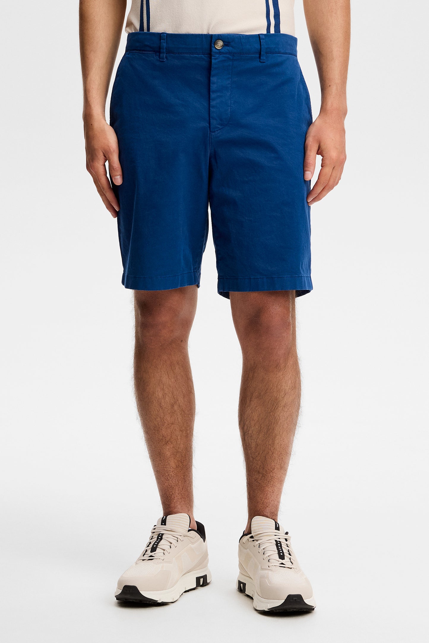 Shane Cotton Stretch Shorts / Estate Blue