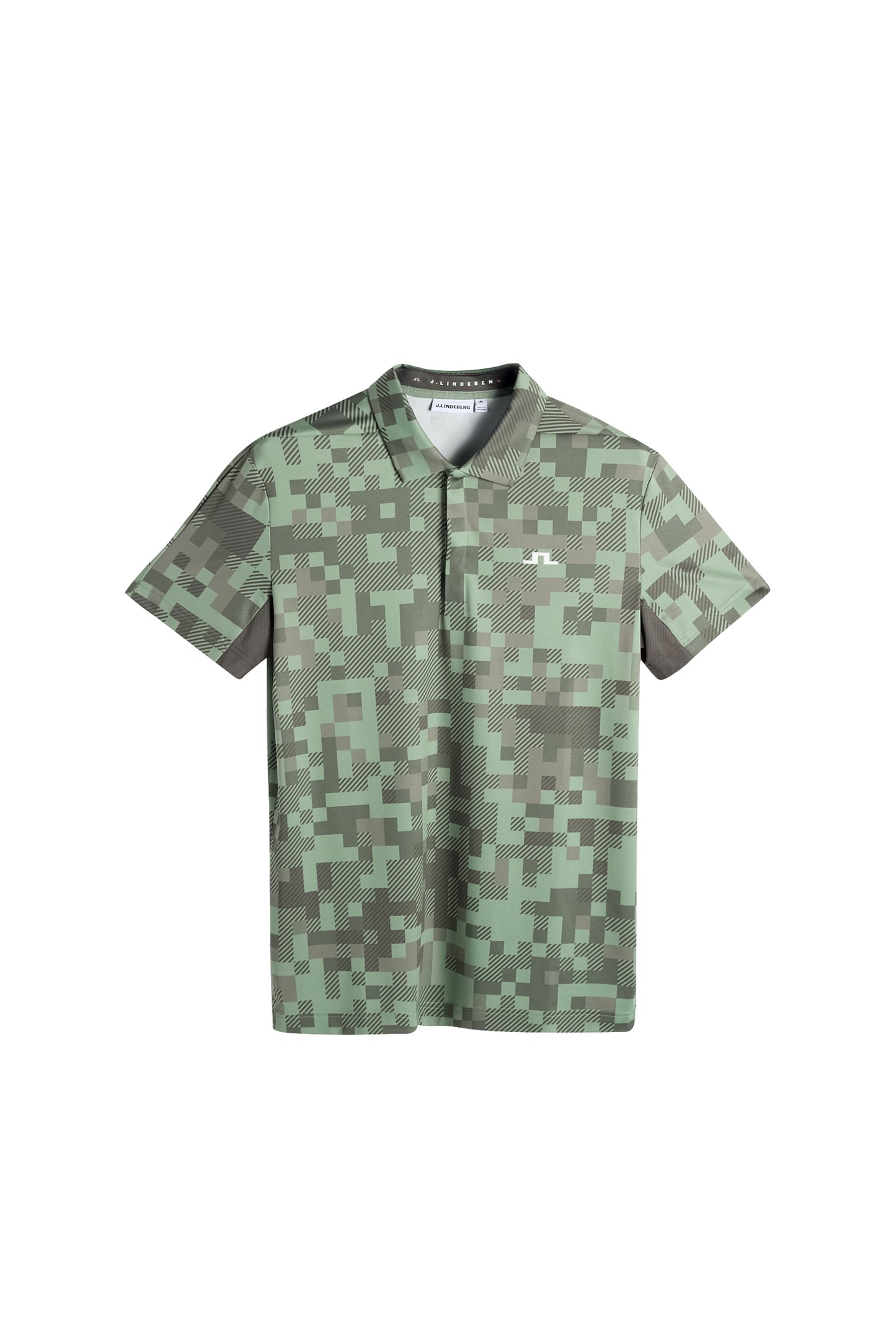 Dario Tour Print Polo / Tour 26 Tonal Green L