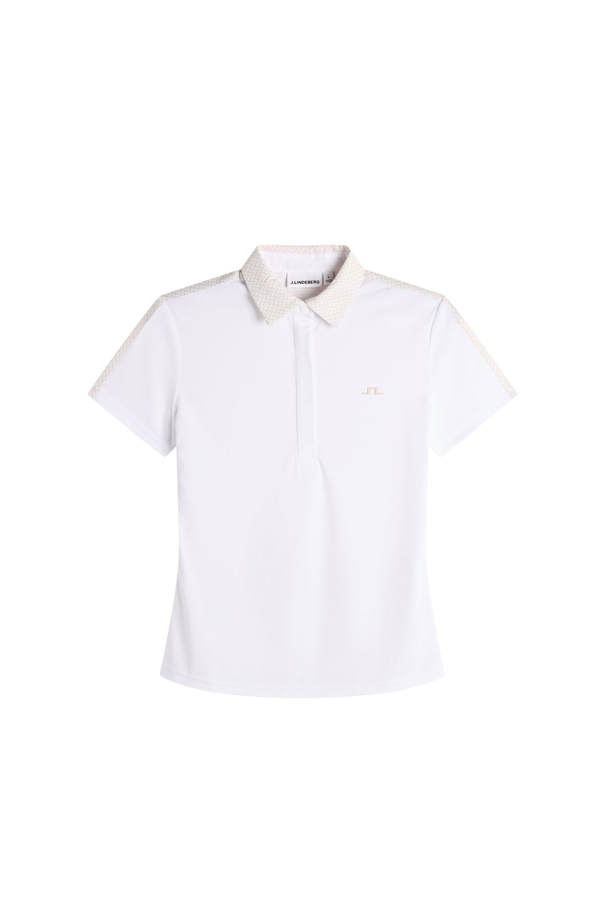 Cara Polo Print  / White