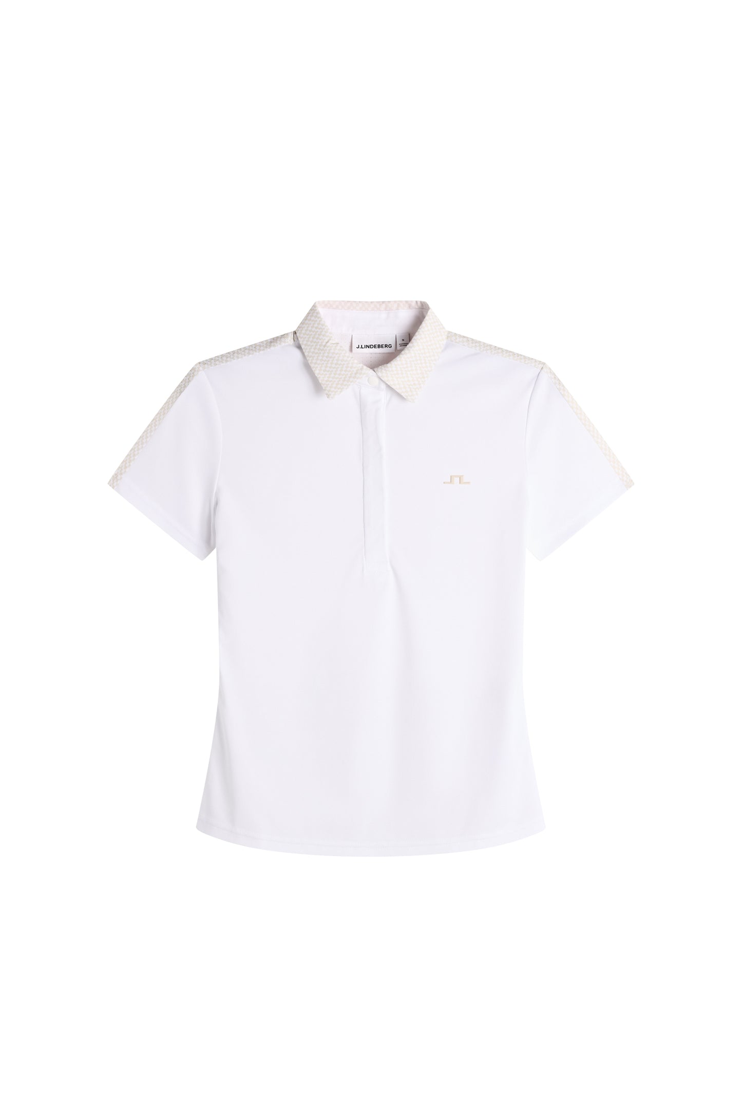 Cara Polo Print  / White