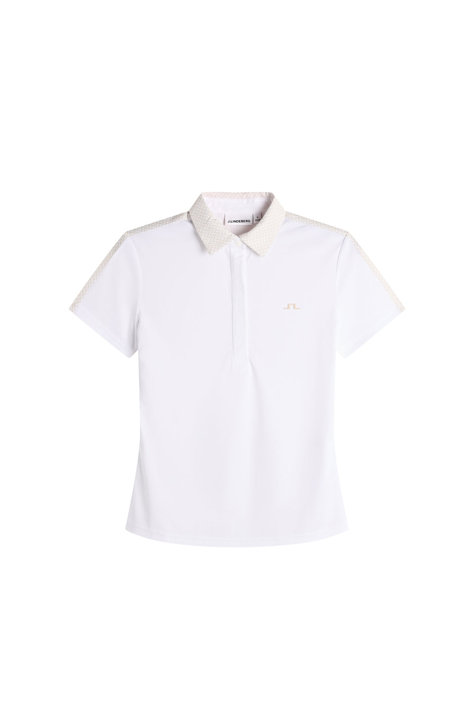 Cara Polo Print  / White