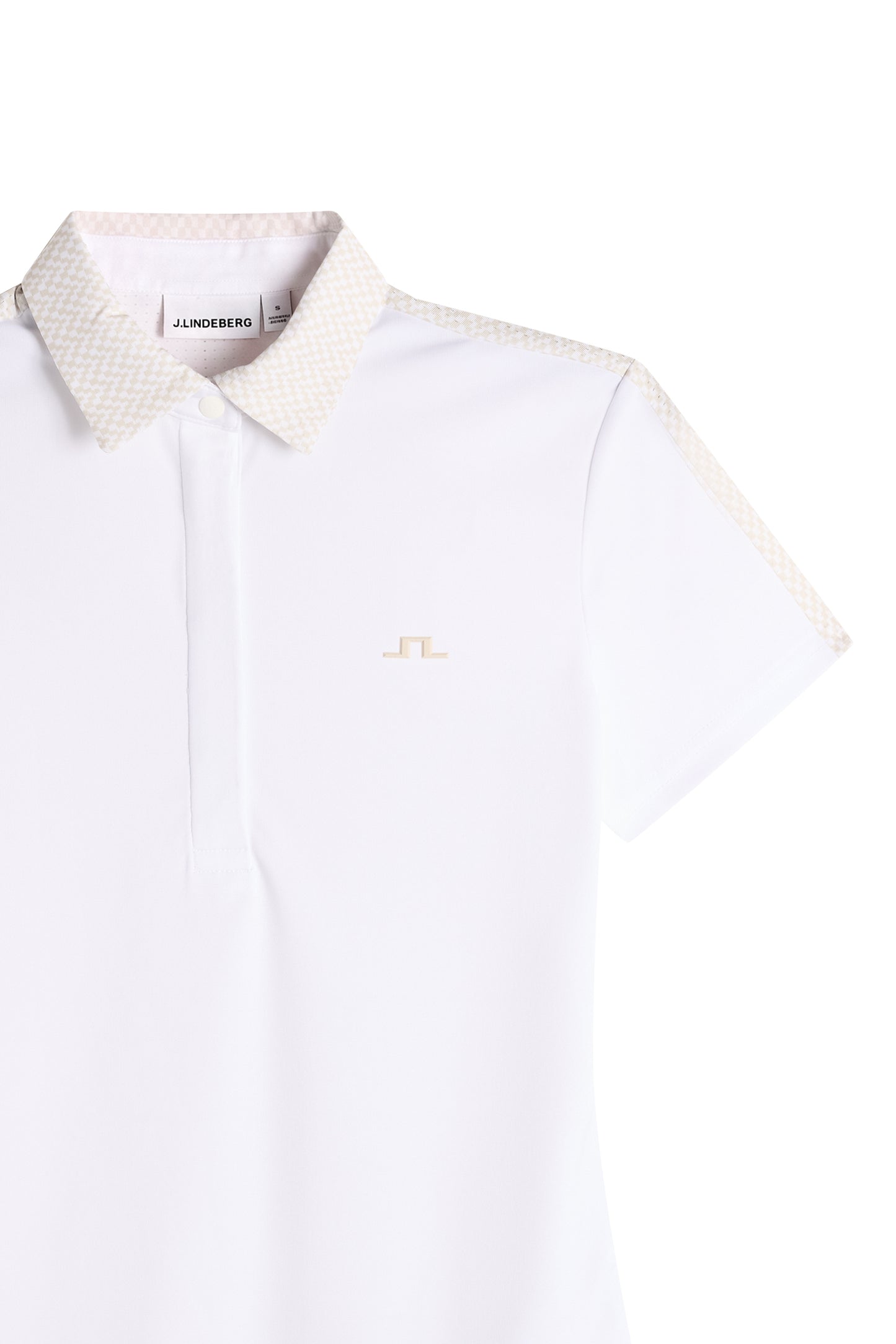 Cara Polo Print  / White