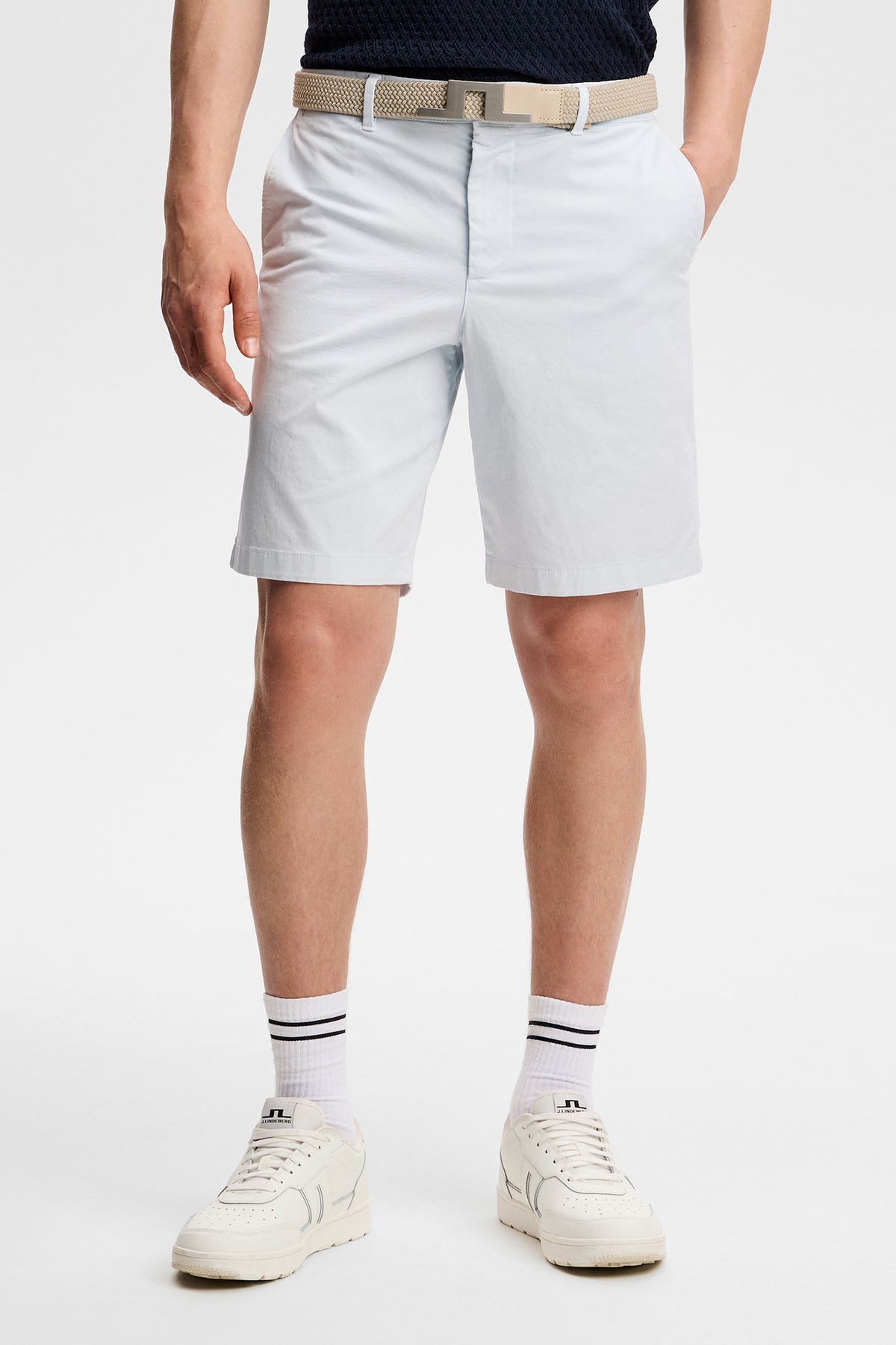 Shane Cotton Stretch Shorts / Skywriting