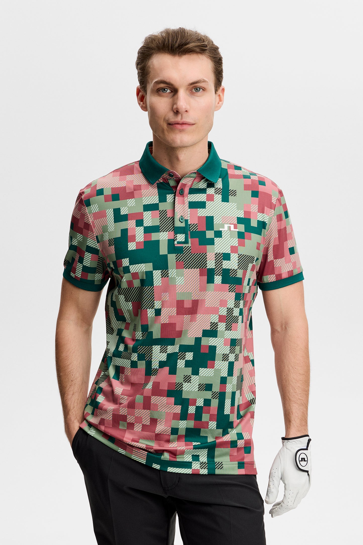 Bridger Tour Print Polo / Tour 26 Multi L