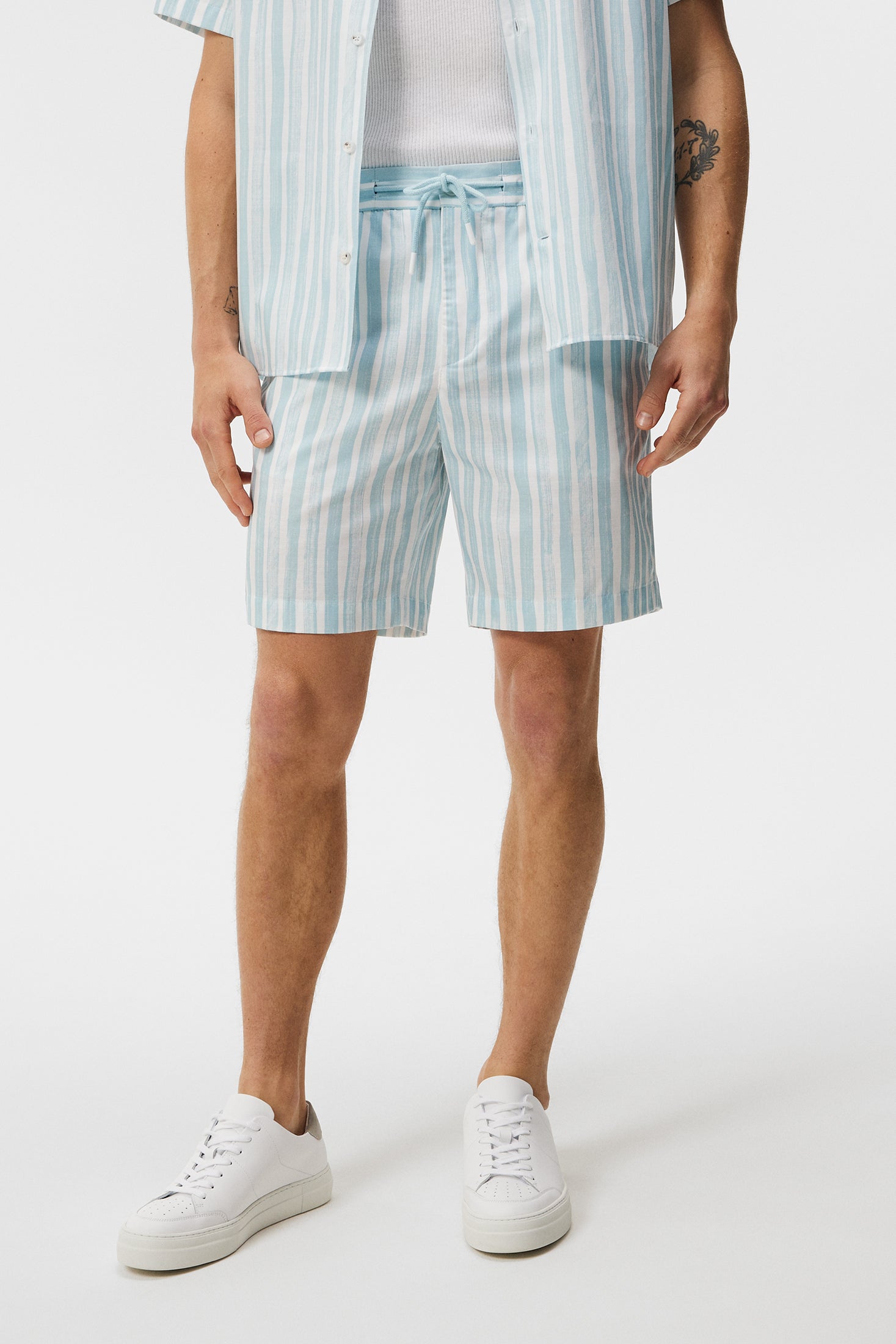 Earl Painted Stripe Shorts