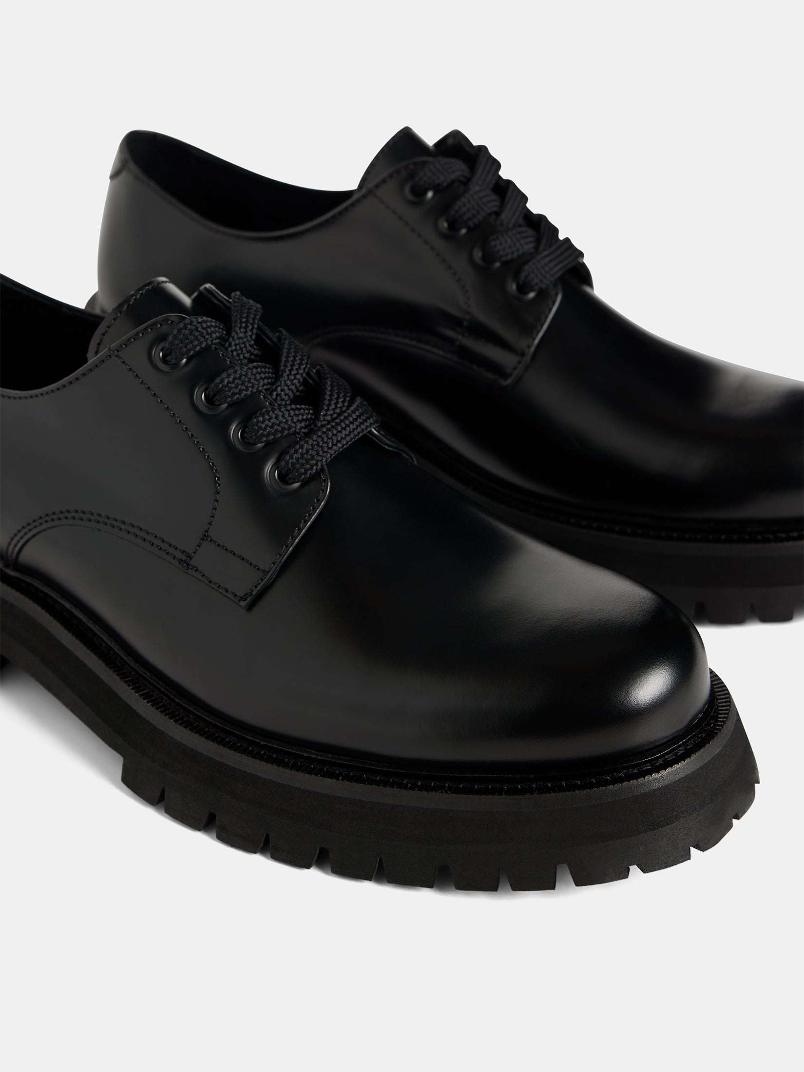 Derby Leather Shoe