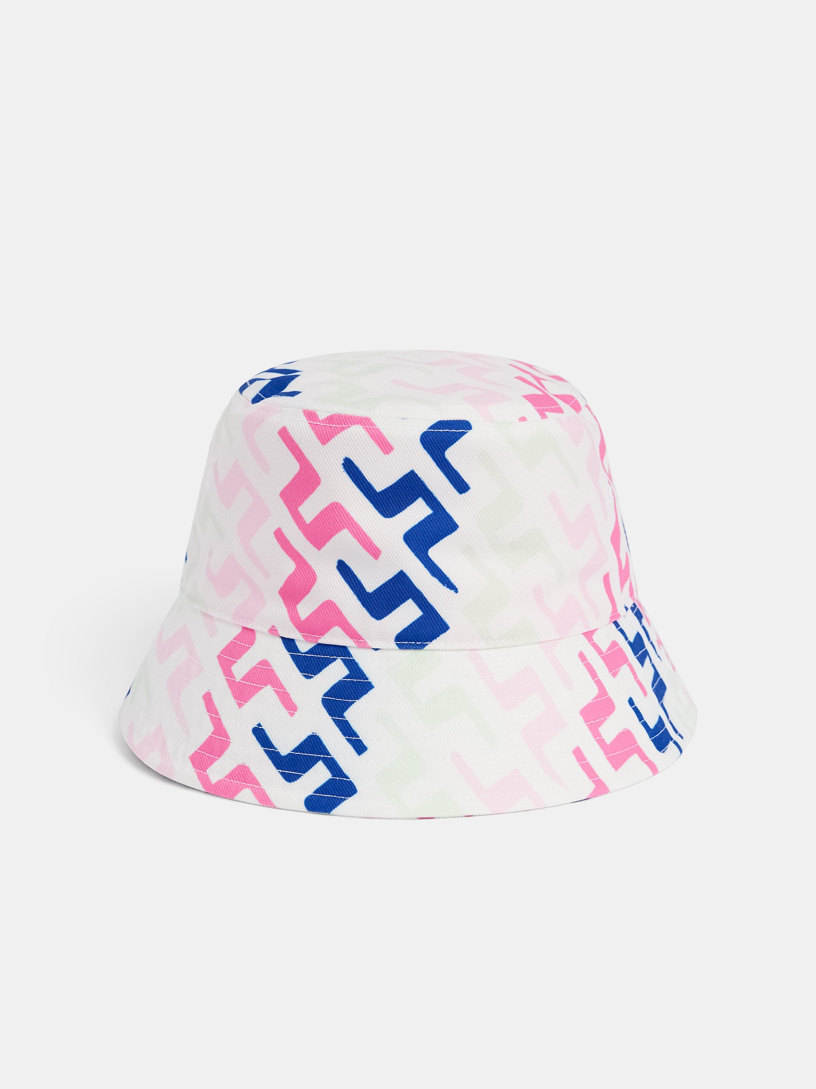 Wave Print Bucket Hat