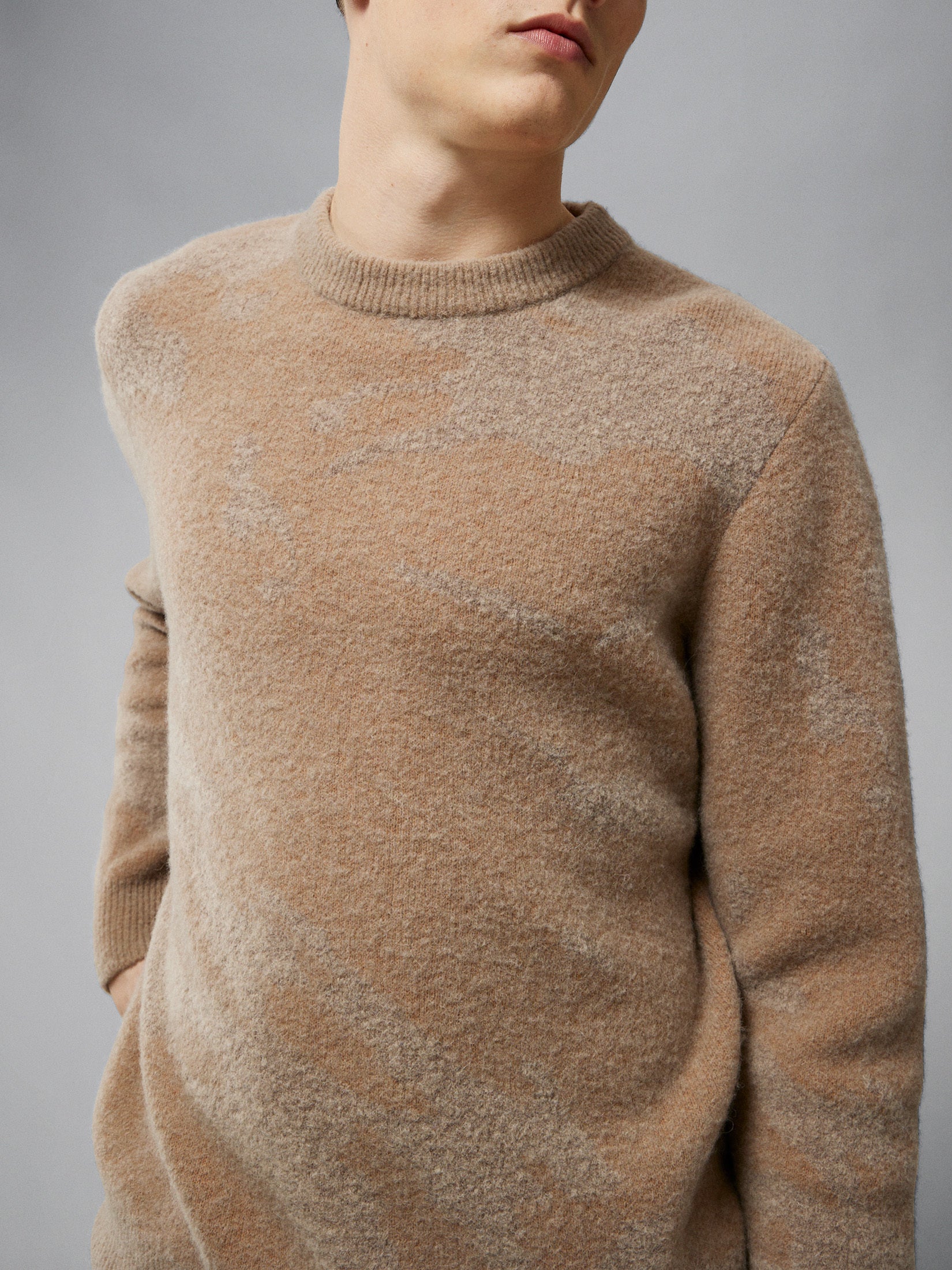 Alpaca Mix Knitted Sweater