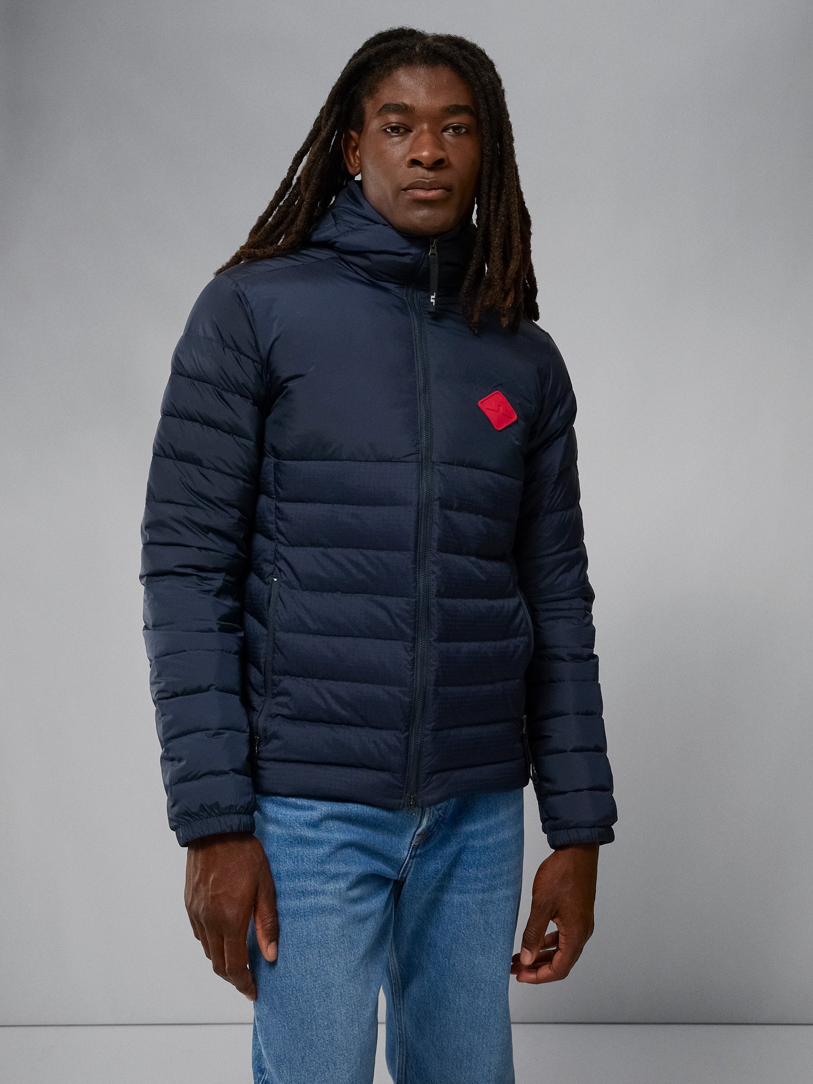 J.LINDEBERG Hybrid Text Down Jacket