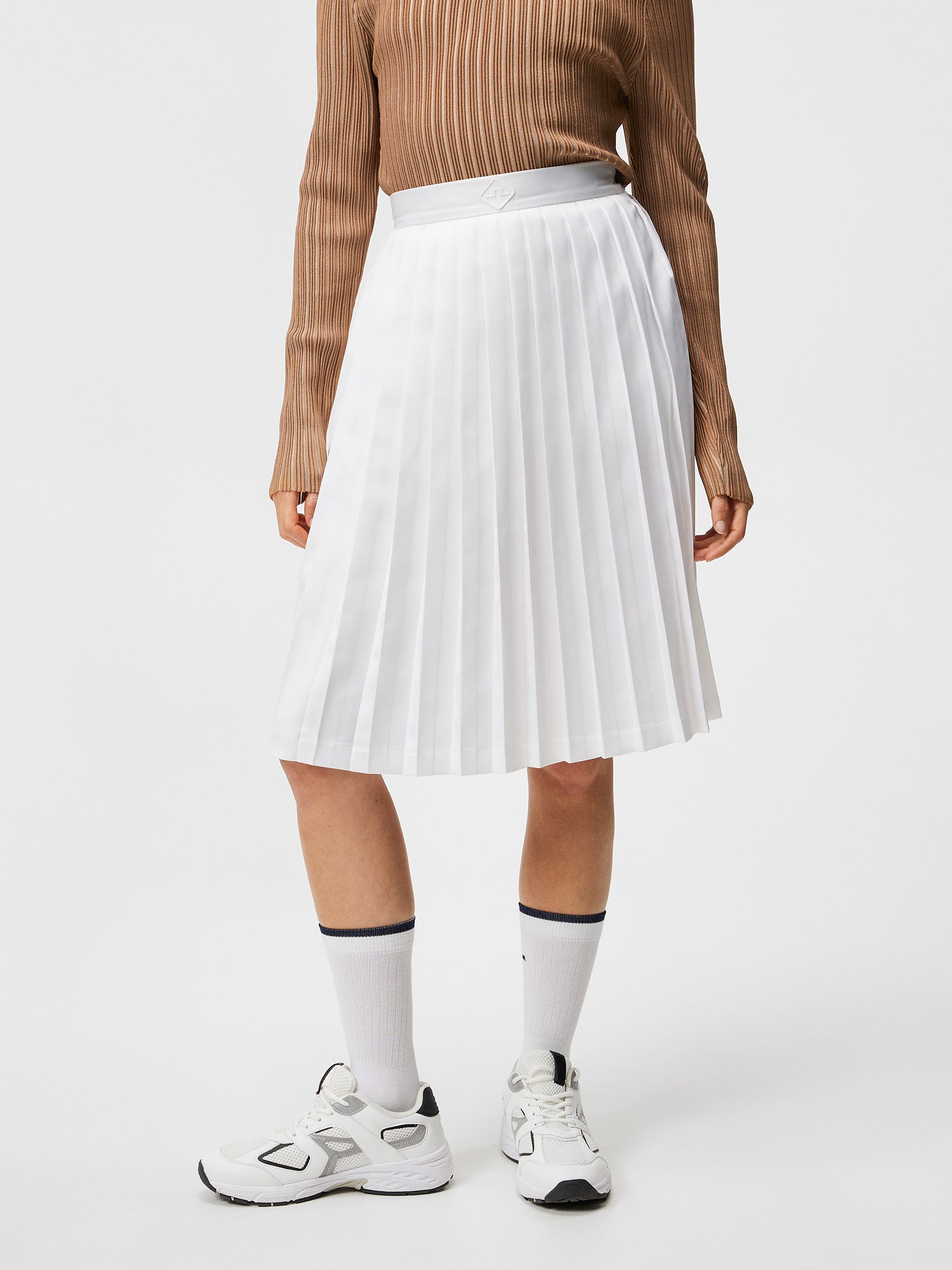 제이린드버그 J.LINDEBERG Dorothea Pleated Skirt,White
